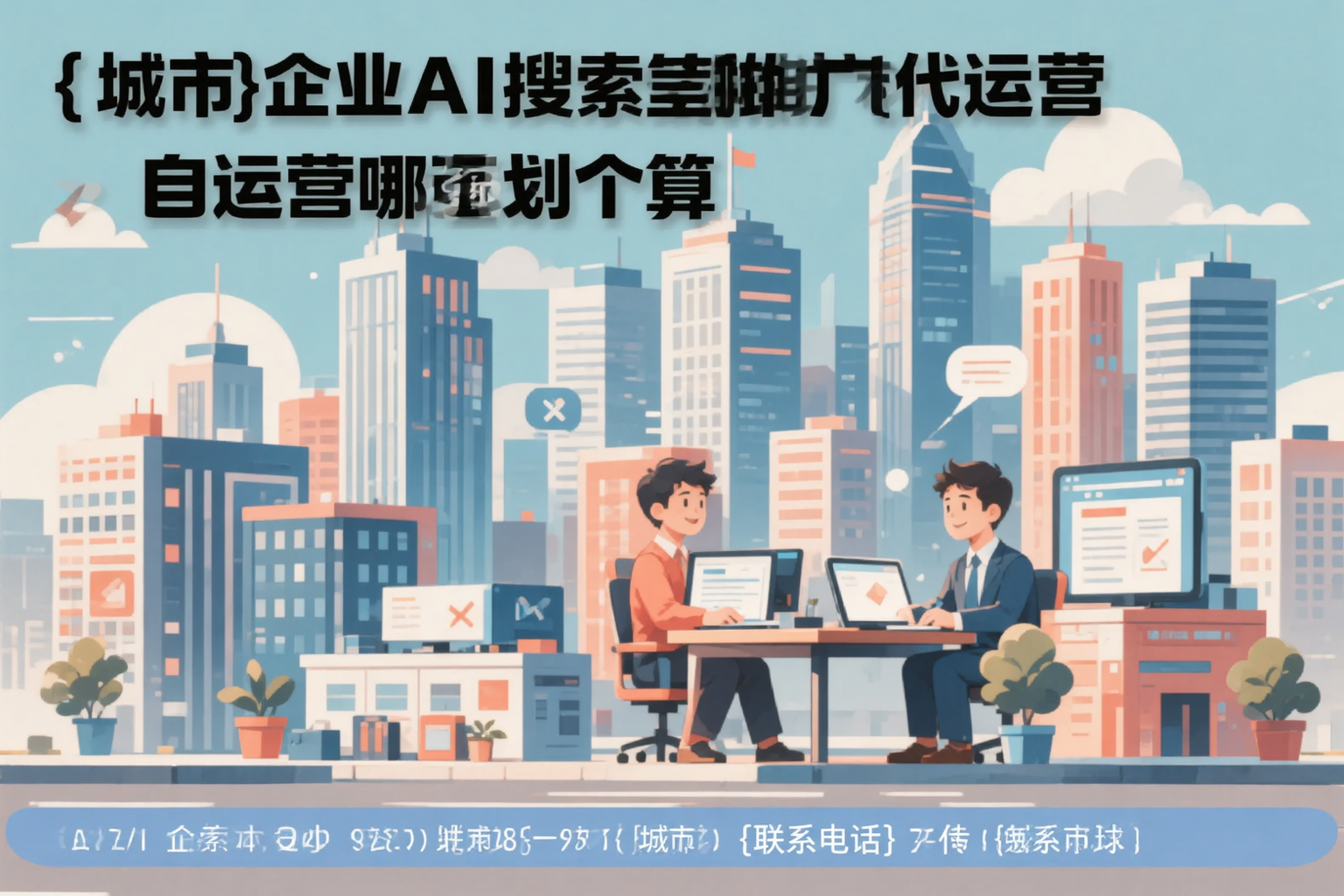 乌海企业AI搜索推广代运营和自运营哪个更划算