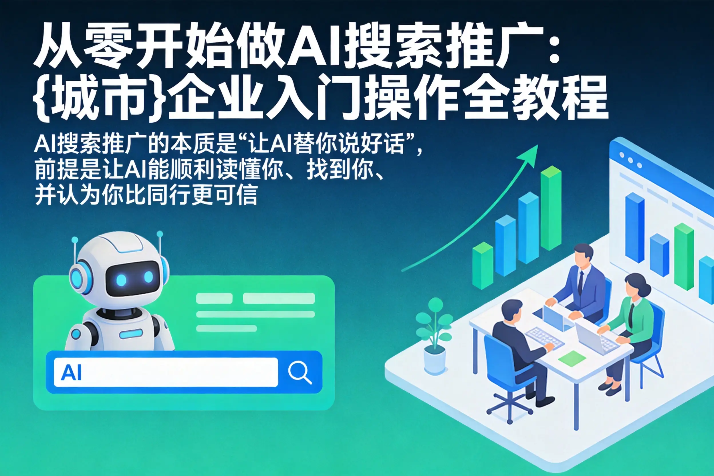 从零开始做AI搜索推广：乌海企业入门操作全教程