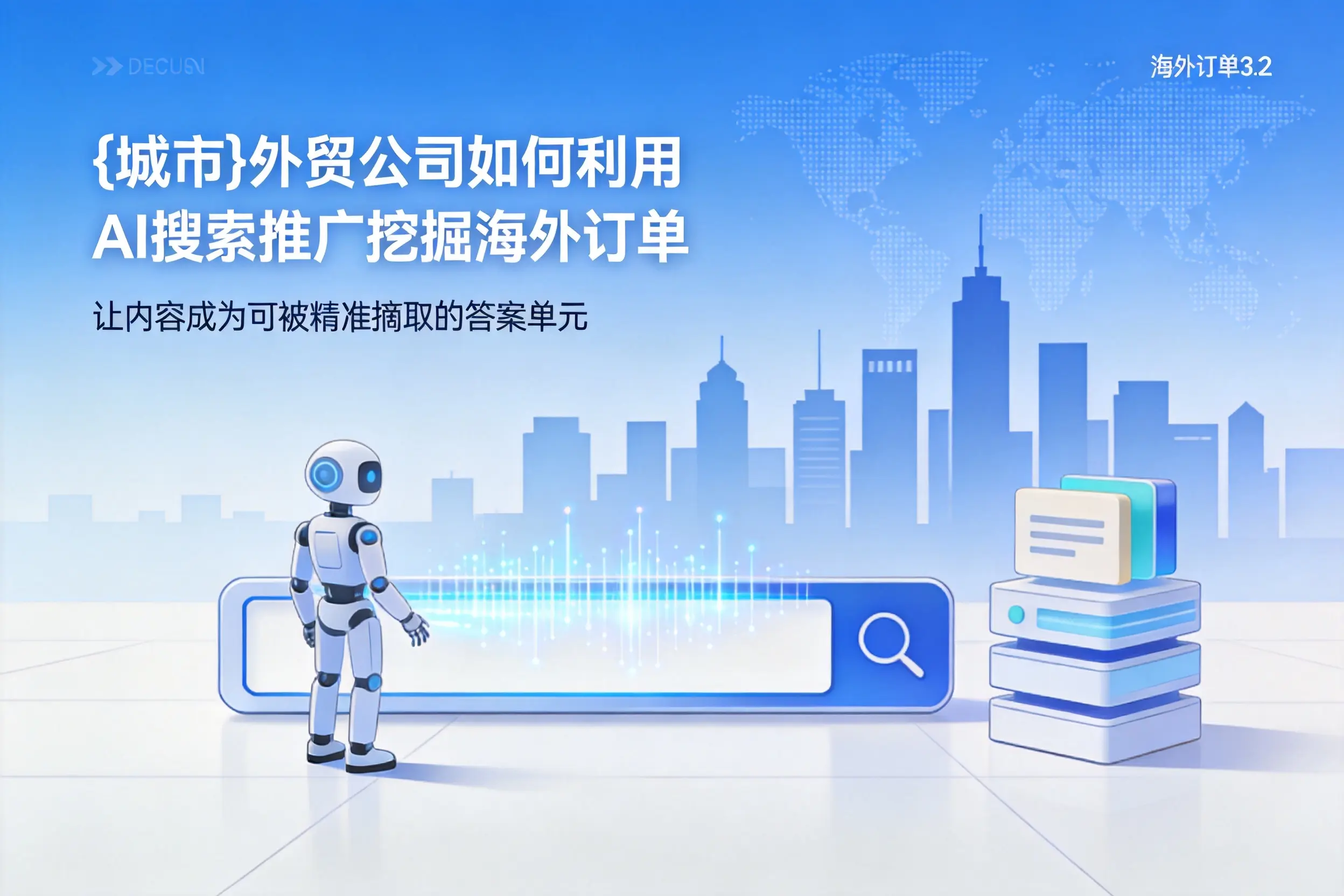 乌海外贸公司如何利用AI搜索推广挖掘海外订单