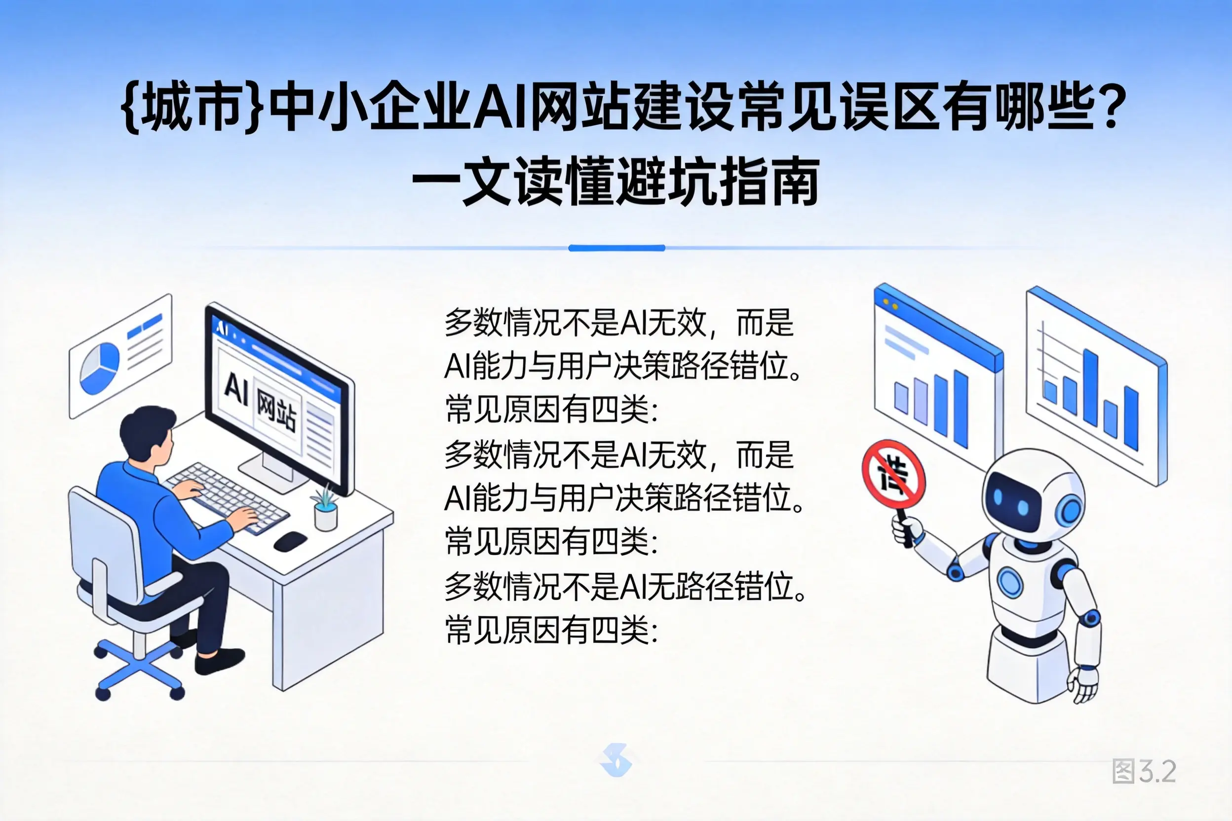 乌海中小企业AI网站建设常见误区有哪些?一文读懂避坑指南