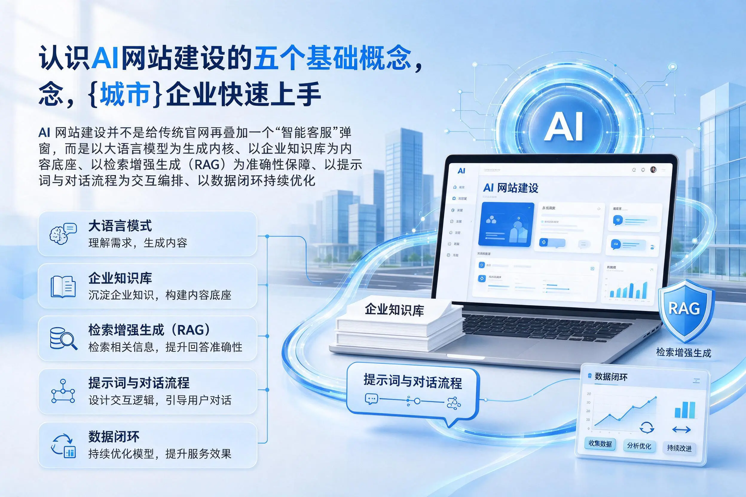 认识AI网站建设的五个基础概念,乌海企业快速上手